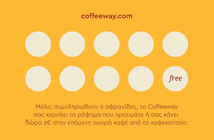 Coffeeway Loyalty Card