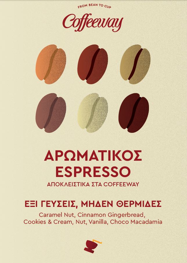 Αρωματικός espresso αποκλειστικά στα Coffeeway!