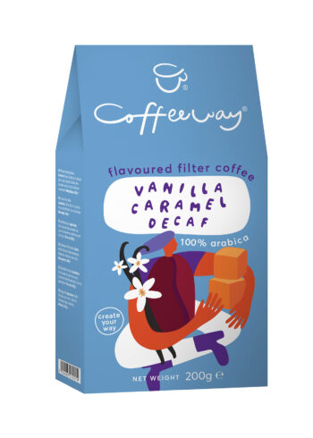 Flavoured Filter Coffee - Coffeeway Vanilla Caramel Decaf