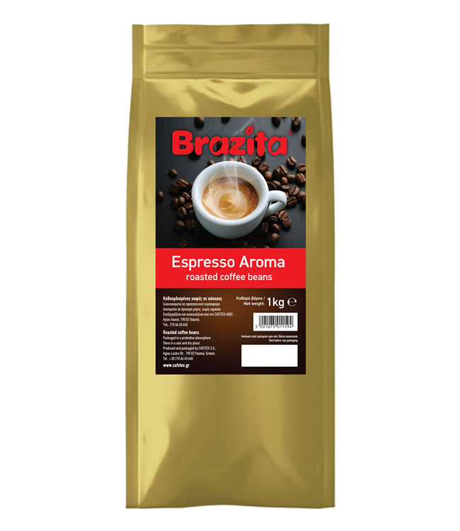 Brazita - Espresso Κόκκοι 1Kg Aroma