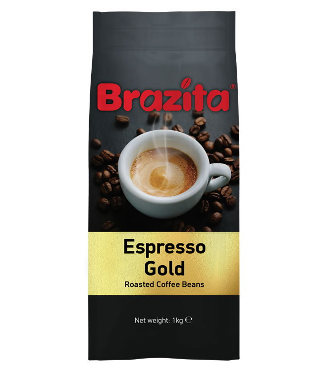 Brazita - Espresso Κόκκοι 1Kg Gold